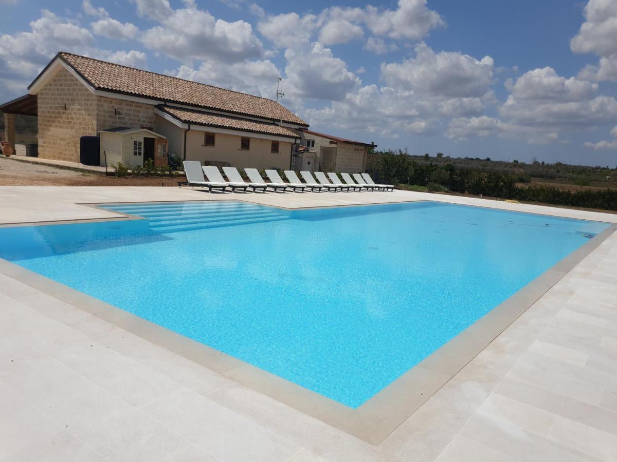 Villa Casale Cerfignano Bagian luar foto